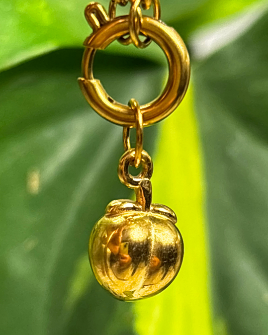 The Gold Peach Charm