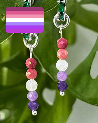 Almondsexual Pride Earring Charm