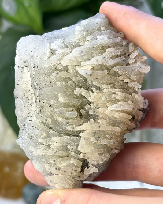 Quartz with Calcite Cluster Specimens