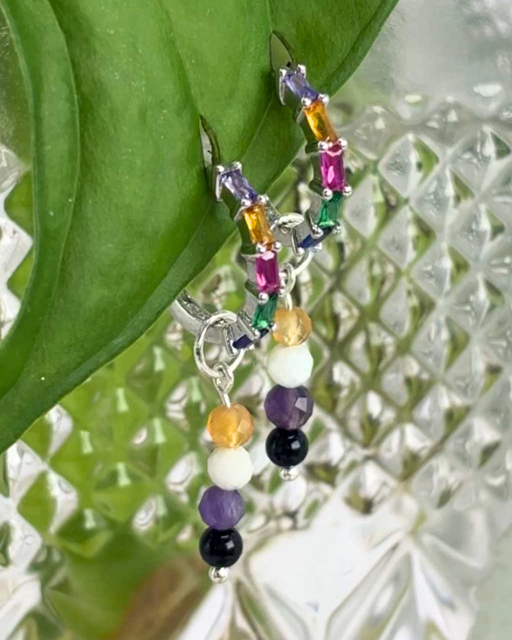 Non-Binary Pride Earring Charm