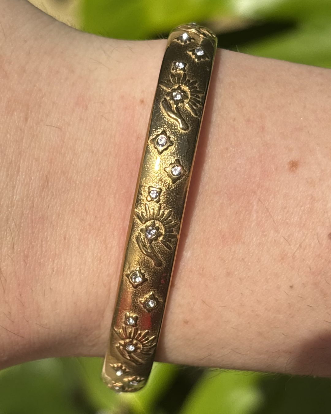 The Star Celestial Gold Cuff