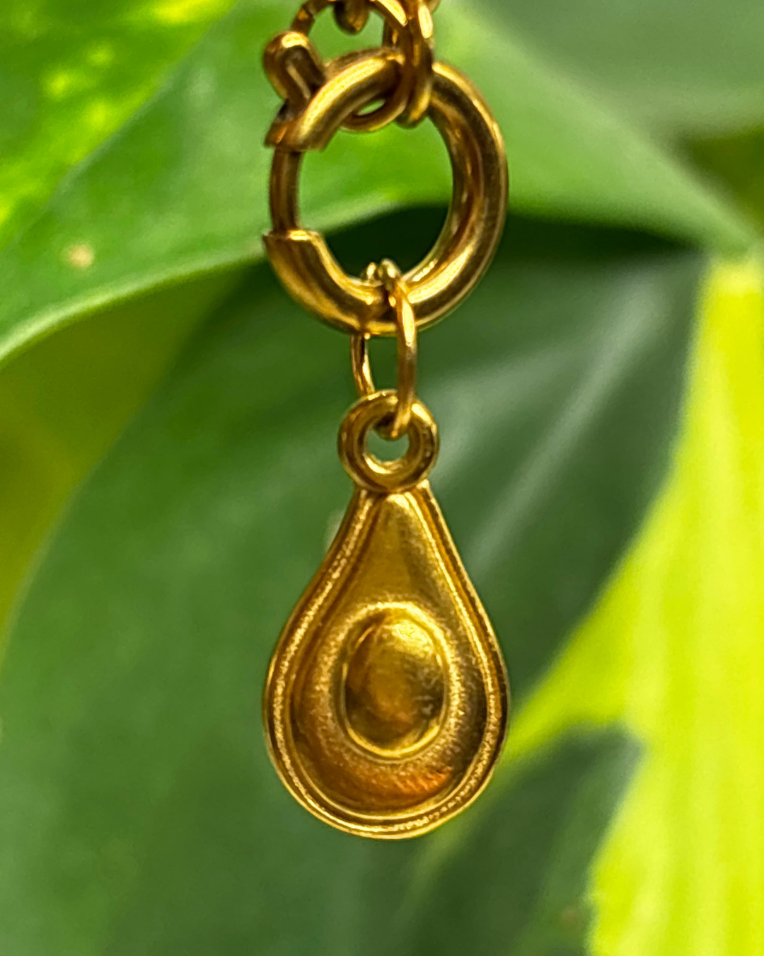The Gold Avocado Charm
