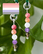 Cupioromantic Pride Earring Charm