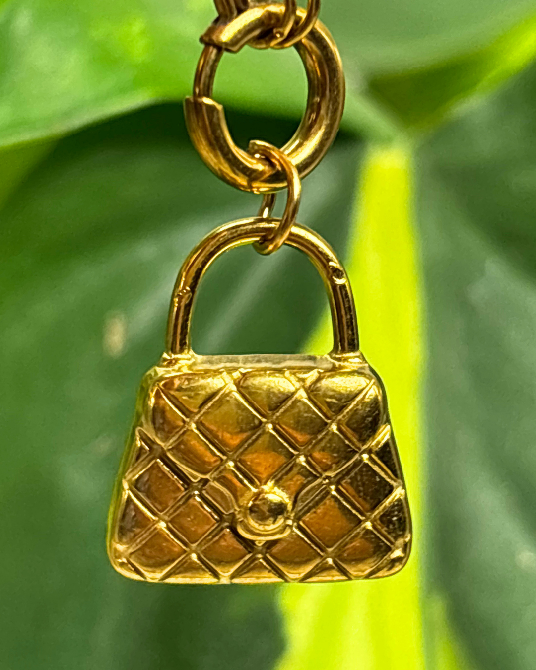 The Gold Handbag Charm