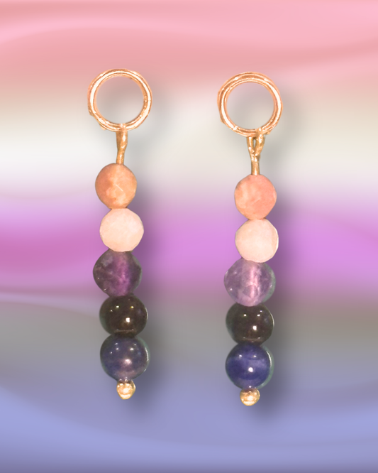 Midnight Earring Charm