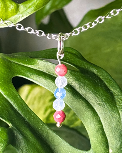 Violet Garden Necklace Charm