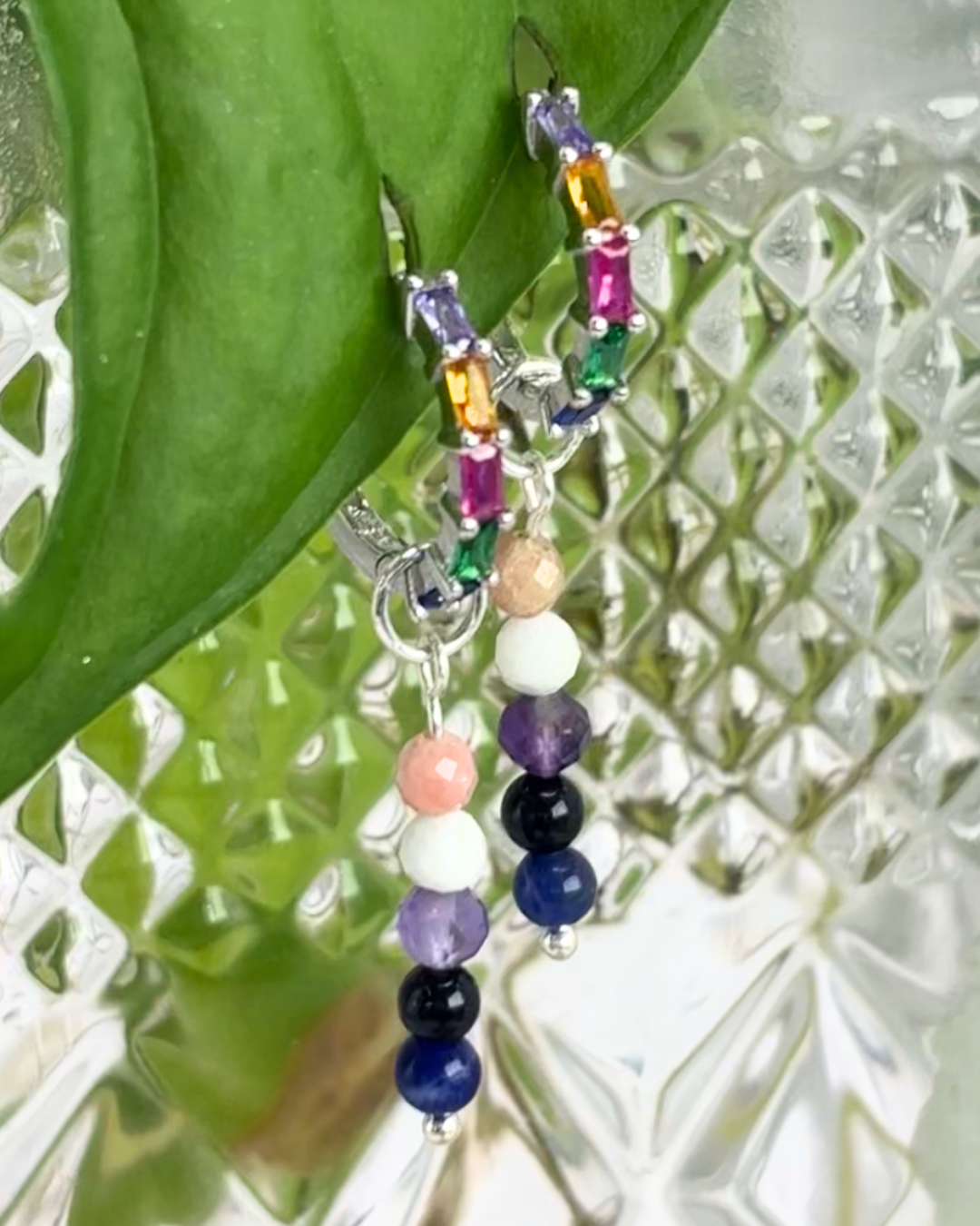 Genderfluid Pride Earring Charm