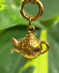 The Gold Teapot Charm