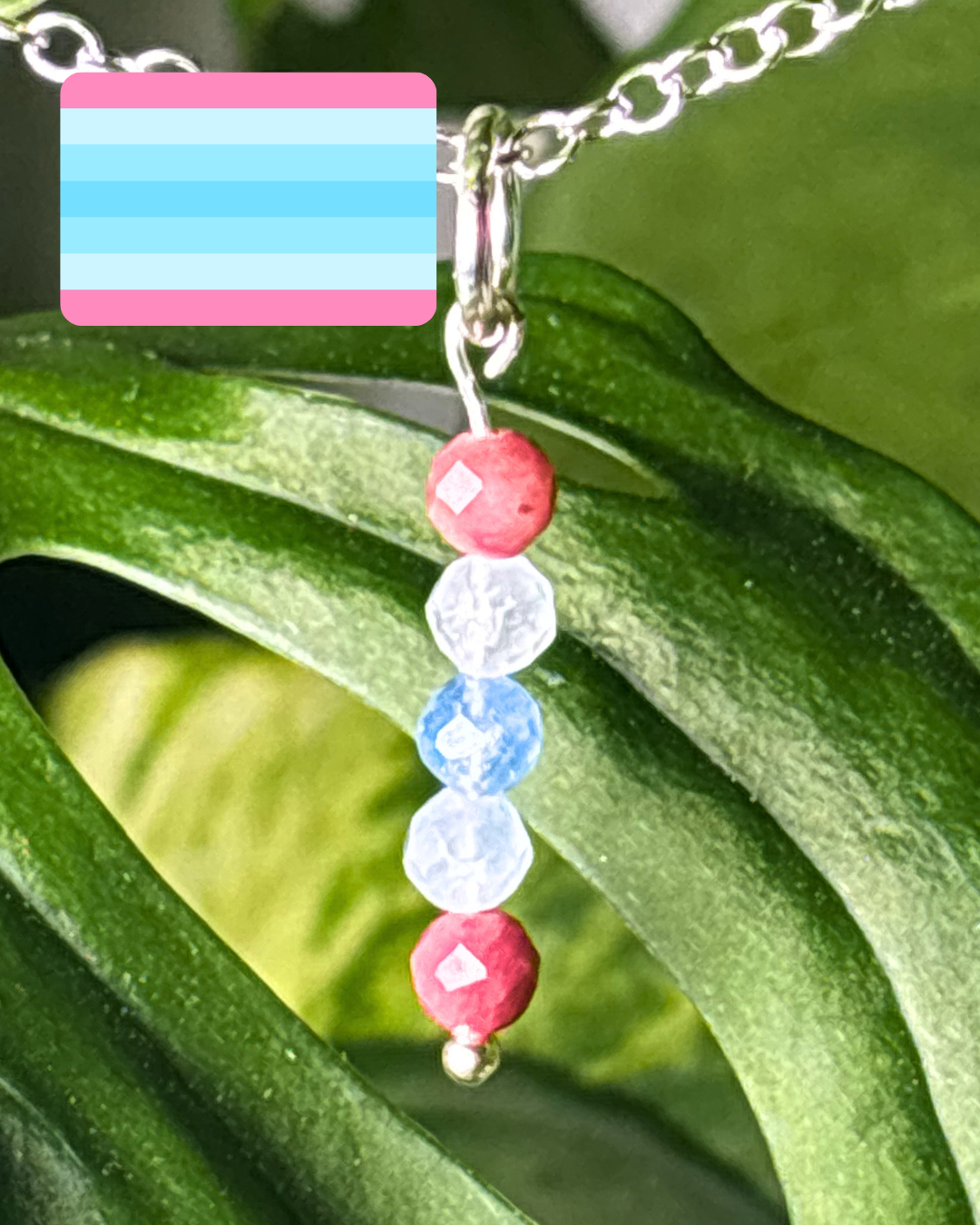 Transmasc Pride Necklace Charm