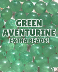 EXTRA 6mm Green Aventurine Beads