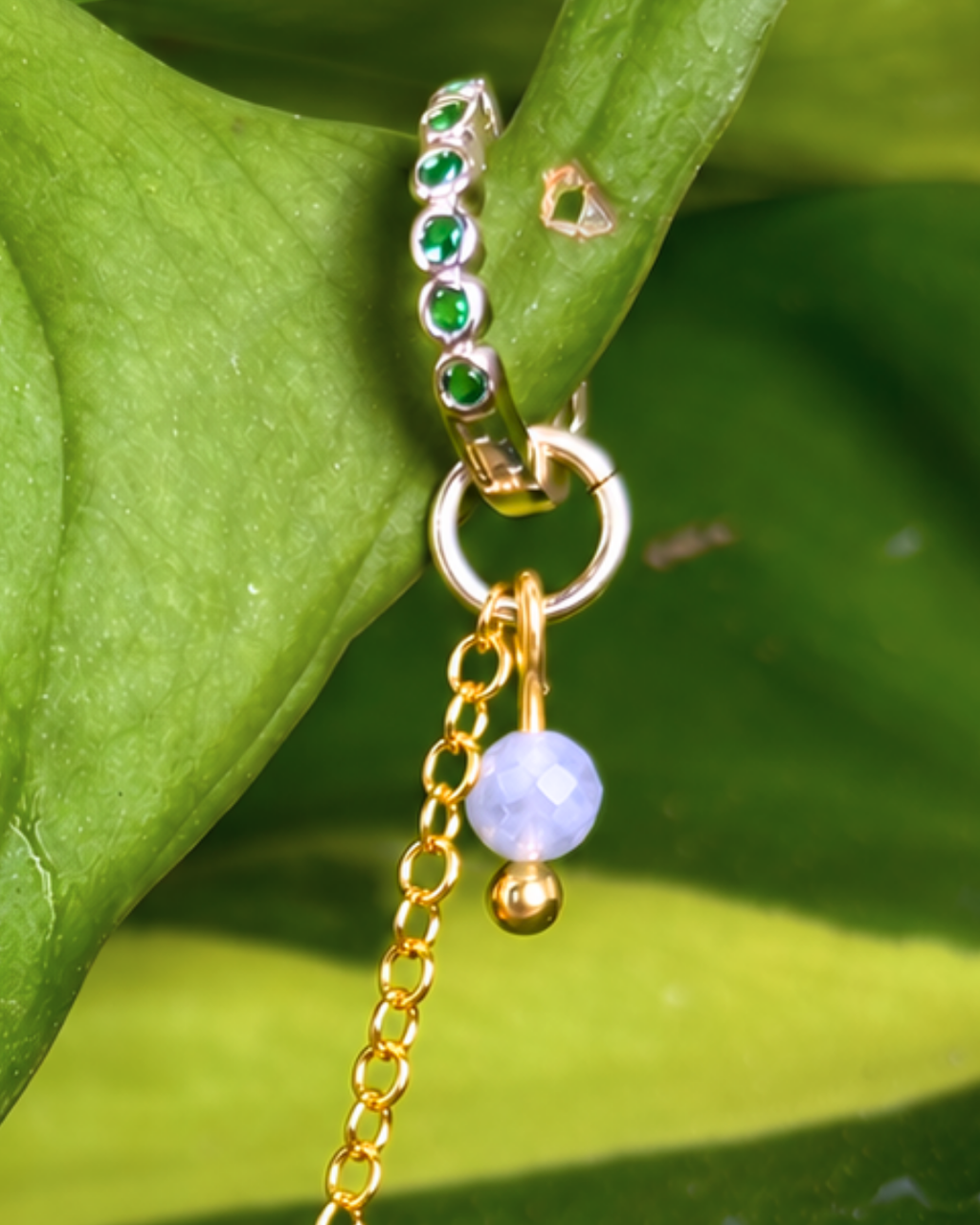Blue Lace Agate Aphrodite Chain