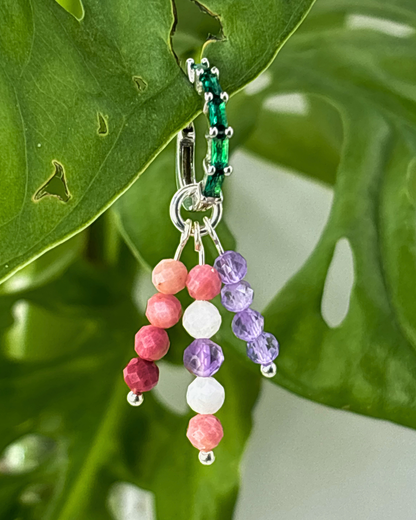 Bubblegum Triple Sparkle Charm