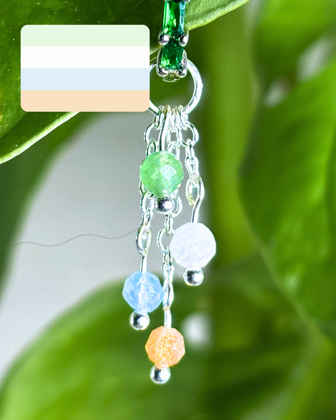 Unlabelled Pride Lily of the Valley Charm