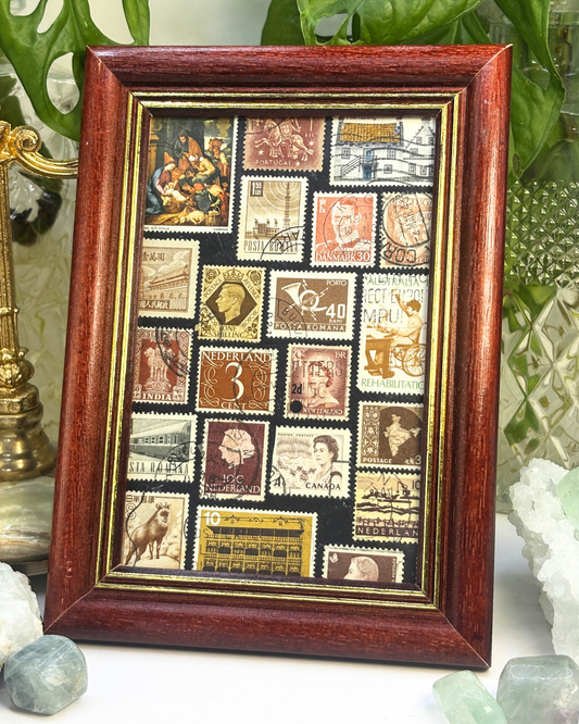 Moody Gallery Vintage Stamp Frame