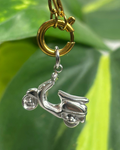 The Silver Scooter Charm