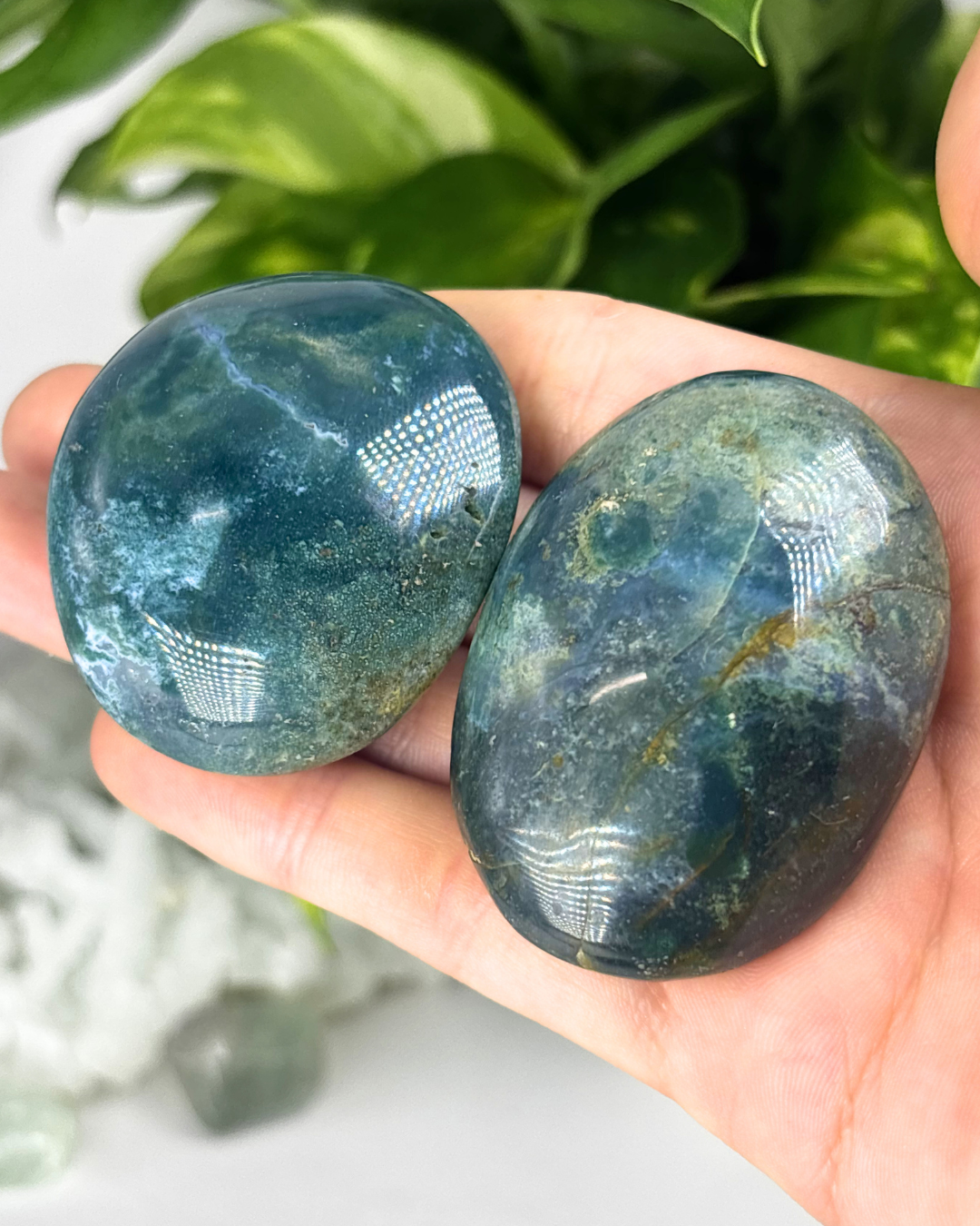 Ocean Jasper Palm Stone