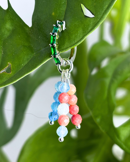 Transgender Pride Triple Sparkle Charm