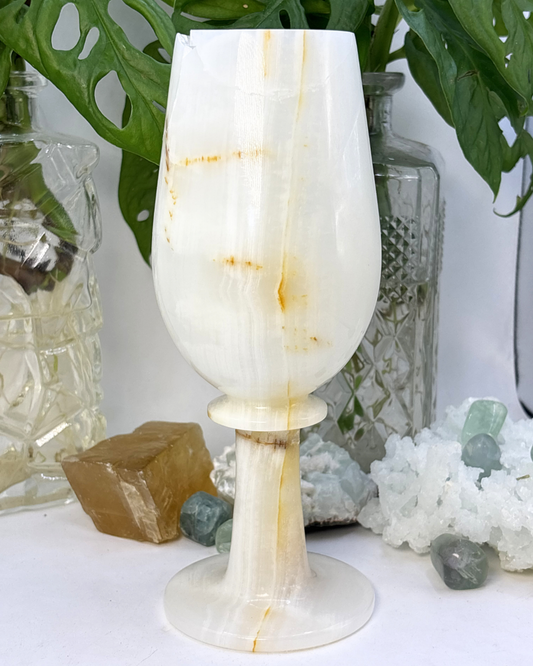 Vintage Caclite Goblet (Chipped)