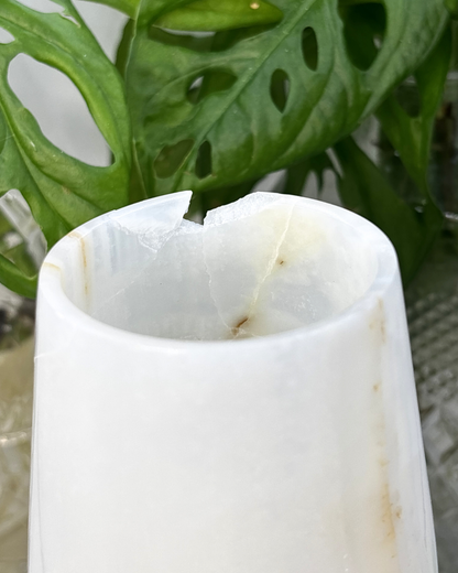 Vintage Caclite Goblet (Chipped)