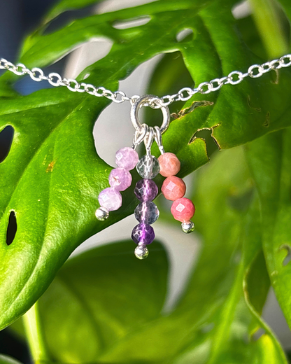 Ophiuchus Triple Sparkle Necklace Charm