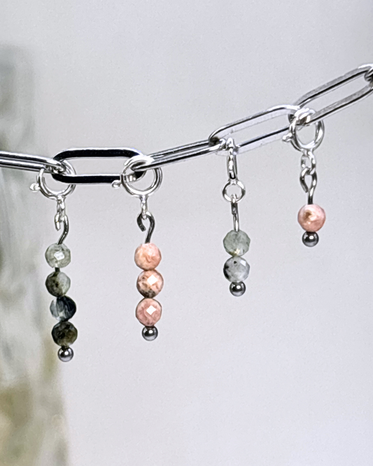 Lillies in Spring Crystal Clip Set 8 Pieces