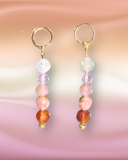 Subtle Sunrise Earring Charm