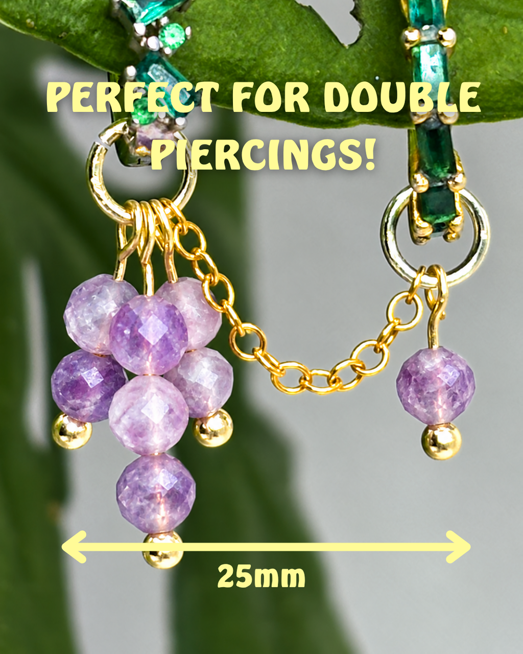 Lepidolite Annie Chain