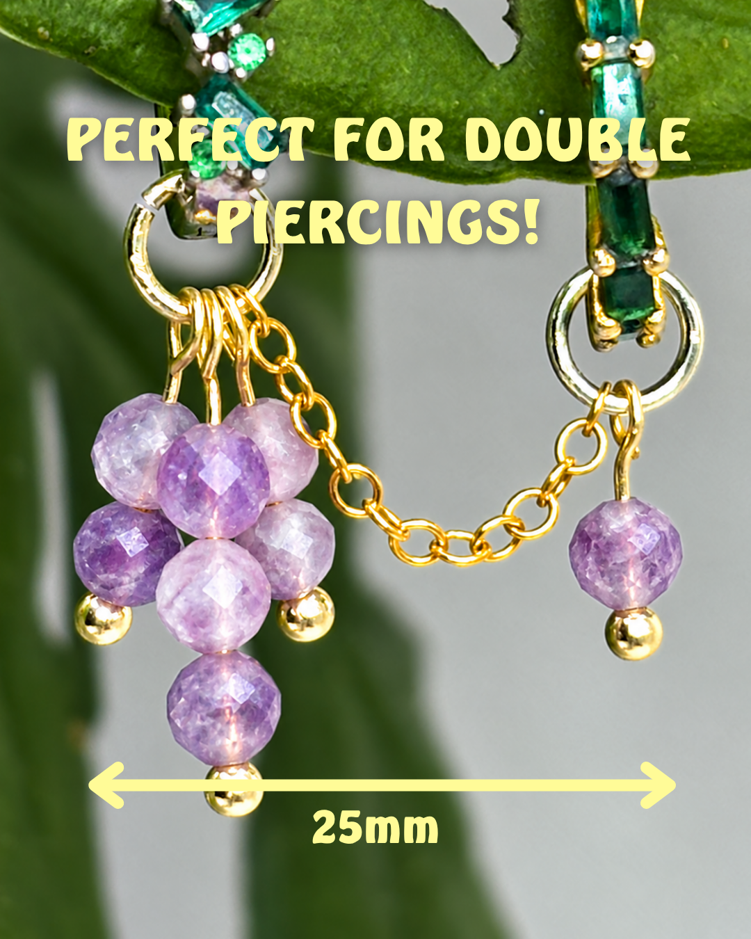 Lepidolite Annie Chain