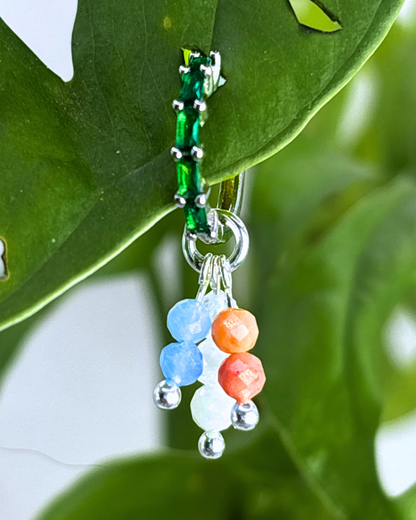 Transgender Pride Double Sparkle Charm