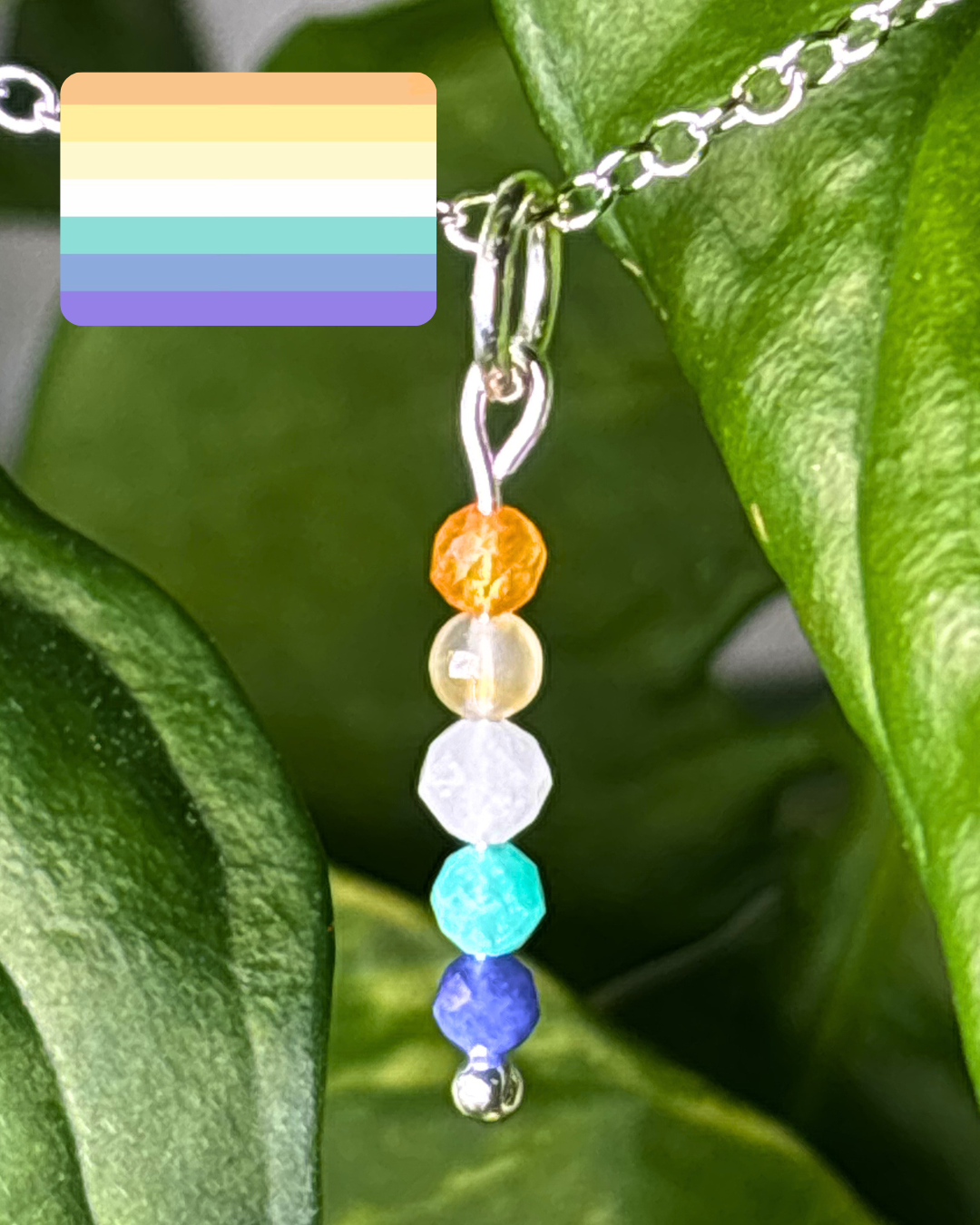 Genderfaun Necklace Charm