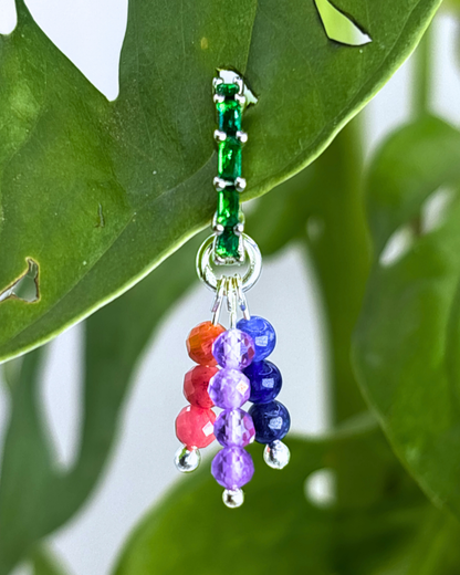 Sunset Triple Sparkle Charm