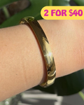 8mm Gold Bangle