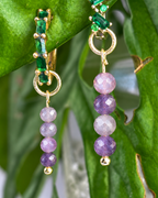 The Long Dew Drop Earring Charm PAIR