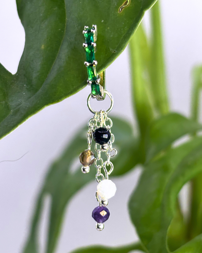 Asexual Pride Lily of the Valley Charm