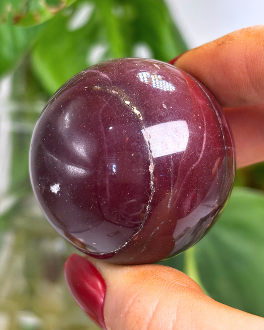 Small Purple Mookaite Sphere