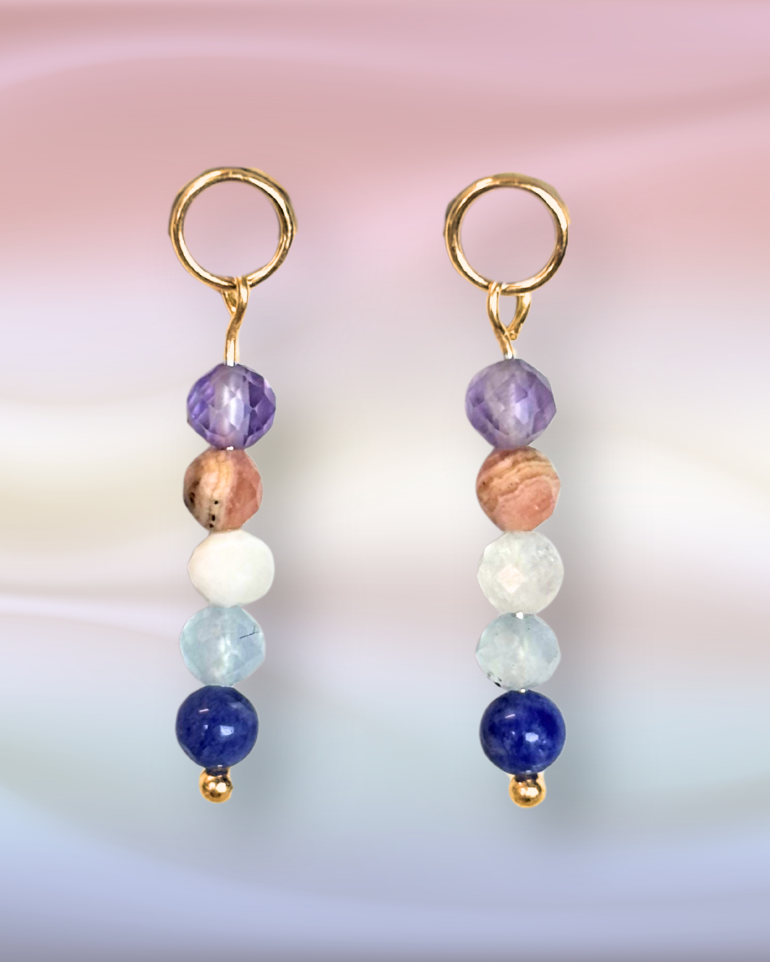 Full Moon Earring Charm