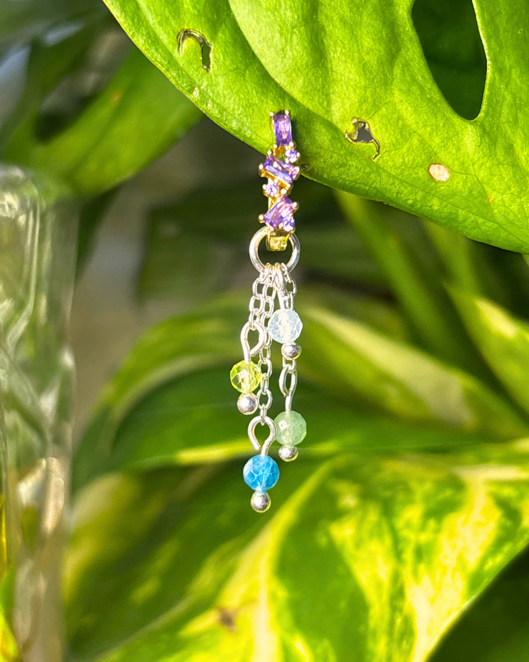 Scorpio Lily of the Valley Earring Charm