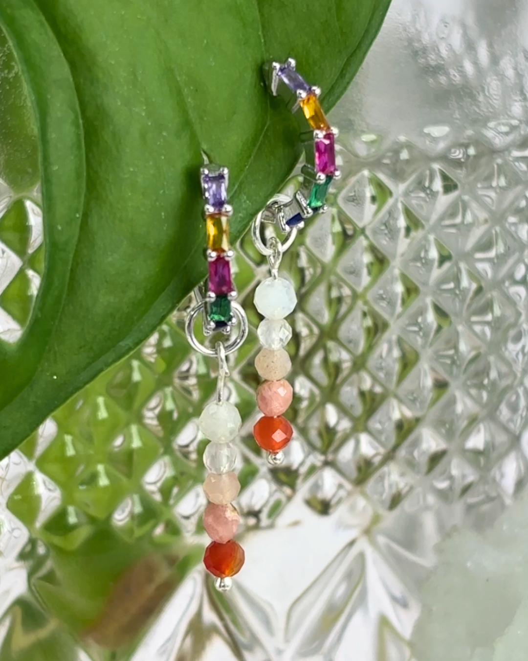 Subtle Sunrise Earring Charm
