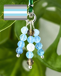 Demiboy Pride Triple Sparkle Charm