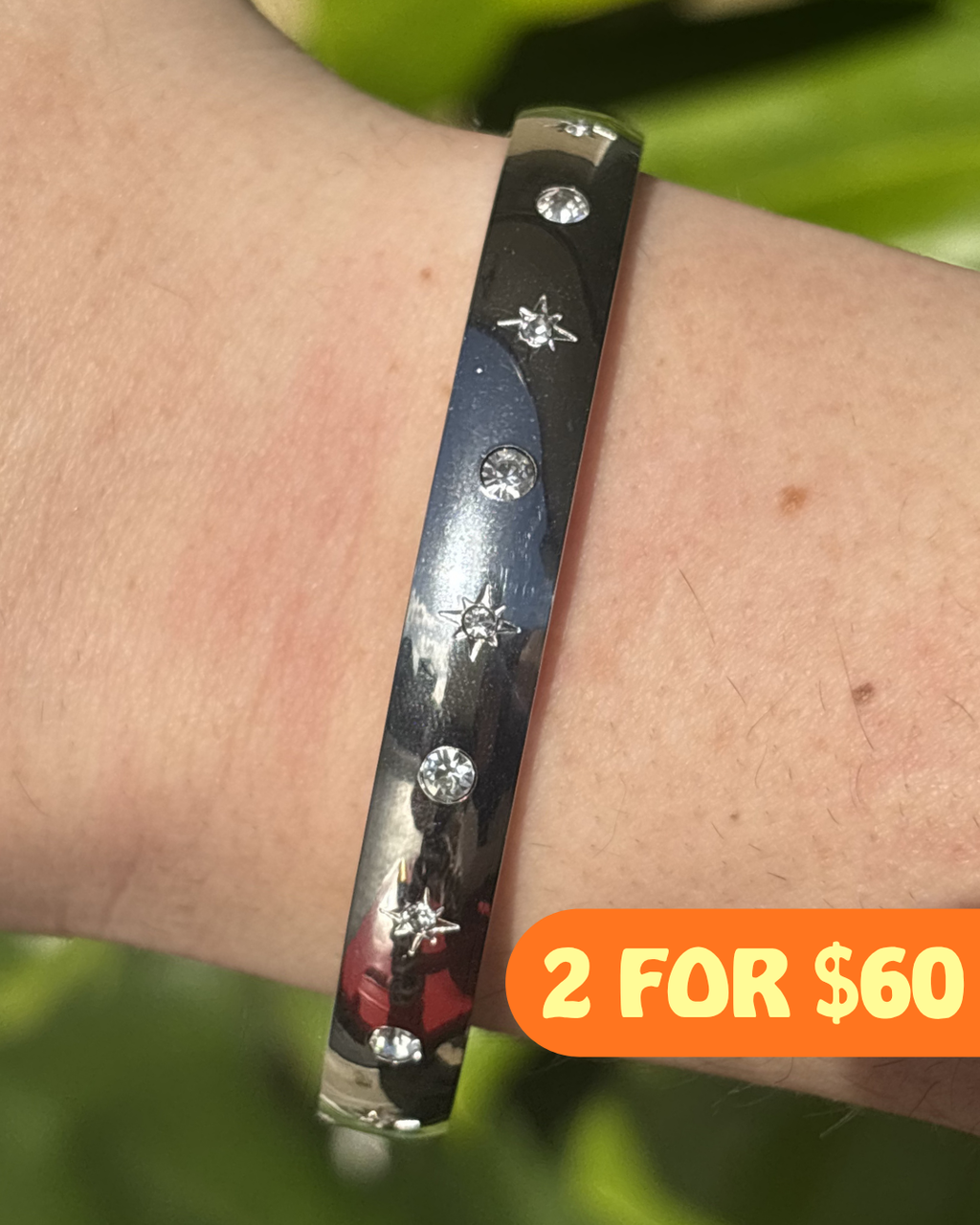 Silver Constellation Bracelet 6mm