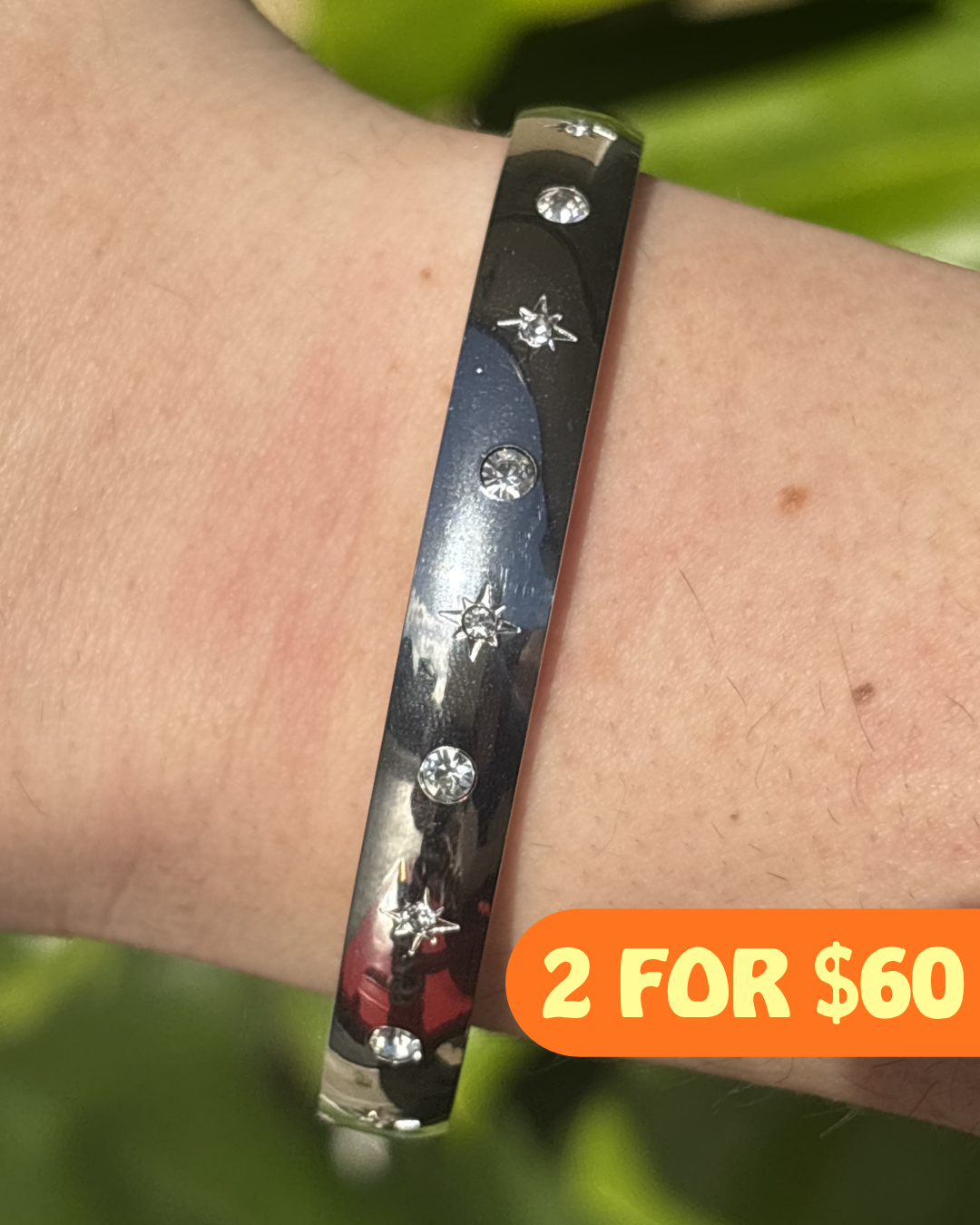 Silver Constellation Bracelet 6mm