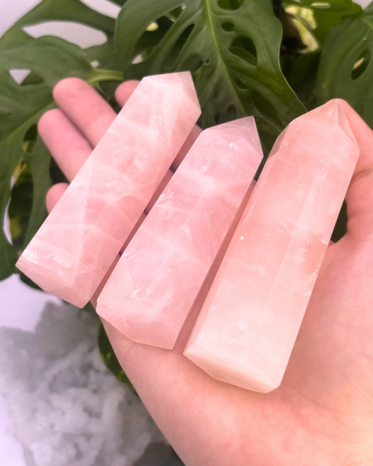 Medium Rose Quartz Tower