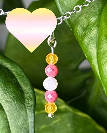 Pink Lemonade Necklace Charm