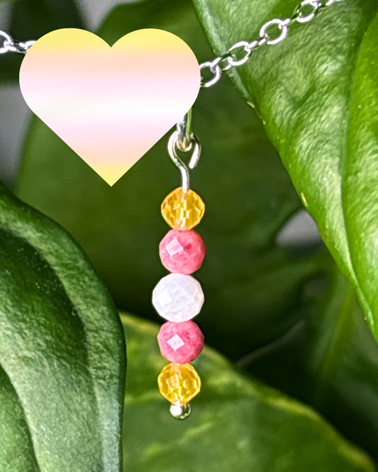 Pink Lemonade Necklace Charm