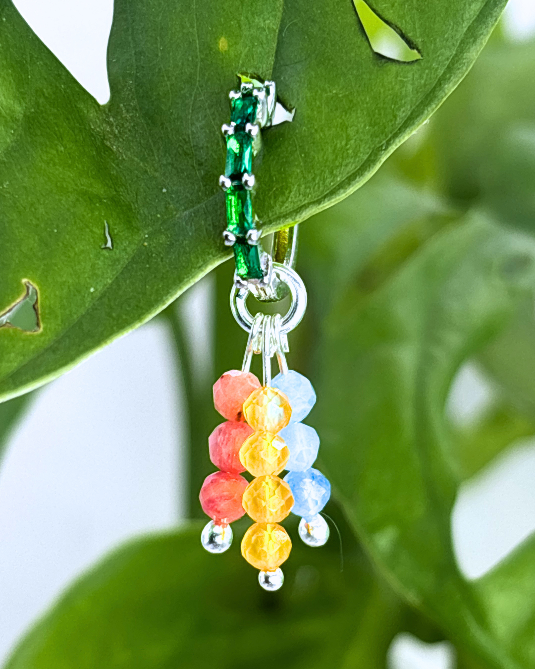 Summer Triple Sparkle Charm