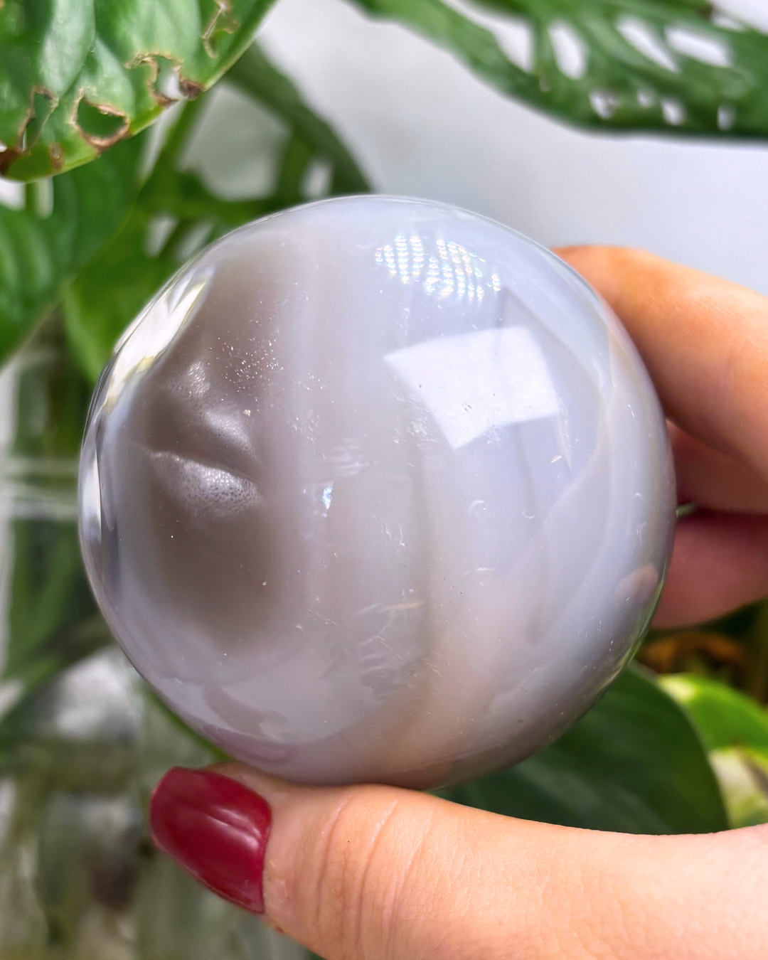 Orca Agate Sphere