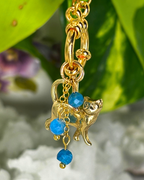 Apatite Lily of the Valley Necklace Charm