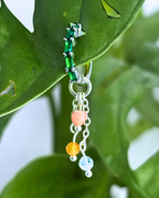 Pansexual Pride Lily of the Valley Charm