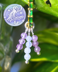 Aquarius Triple Sparkle Earring Charm