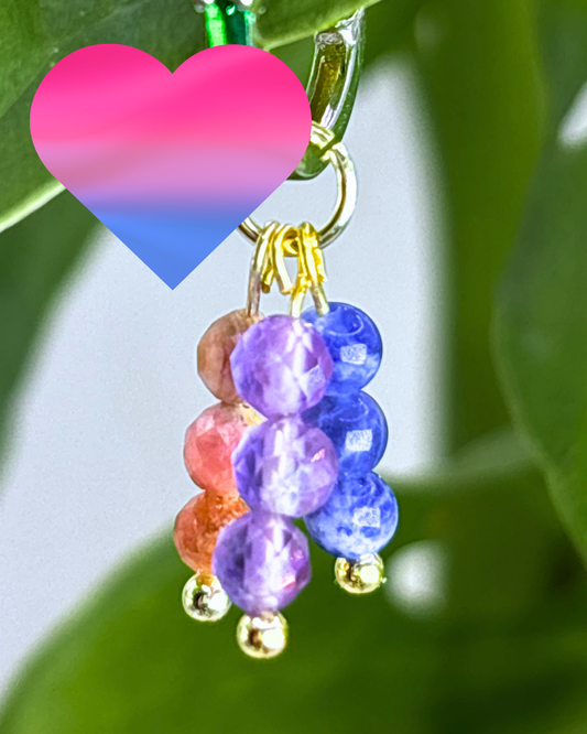 Sunset Triple Stacked Charm